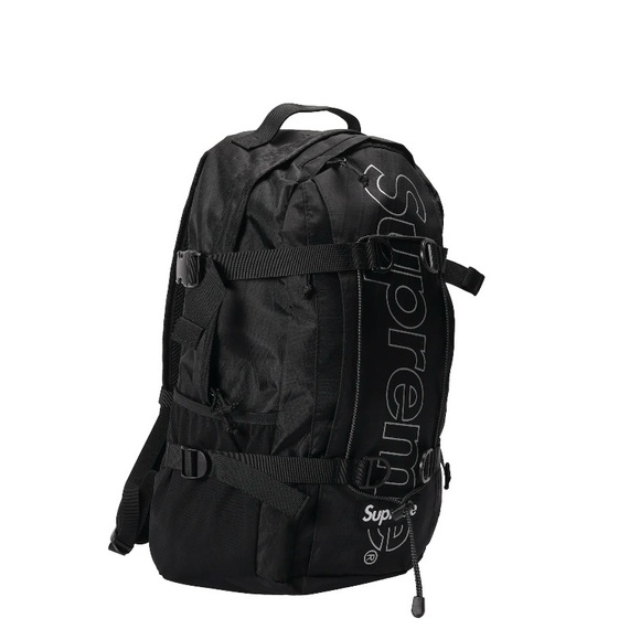 Authentic Light Beautiful Black Supreme Backpack! - Picture 3 of 3